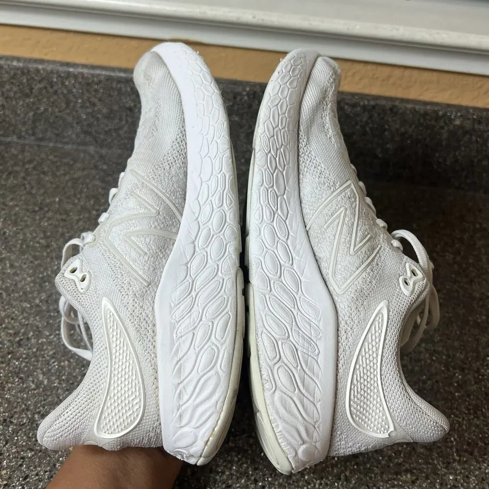 New Balance Fresh Foam X 1080 Womens Size 9.5 B White Running Shoes Sneakers Low
